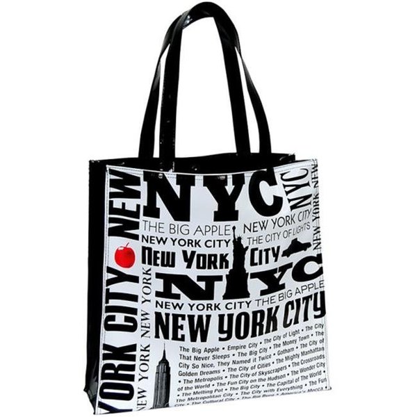 Americaware Americaware VTBNYC01 New York Vinyl Cosmo Bag VTBNYC01